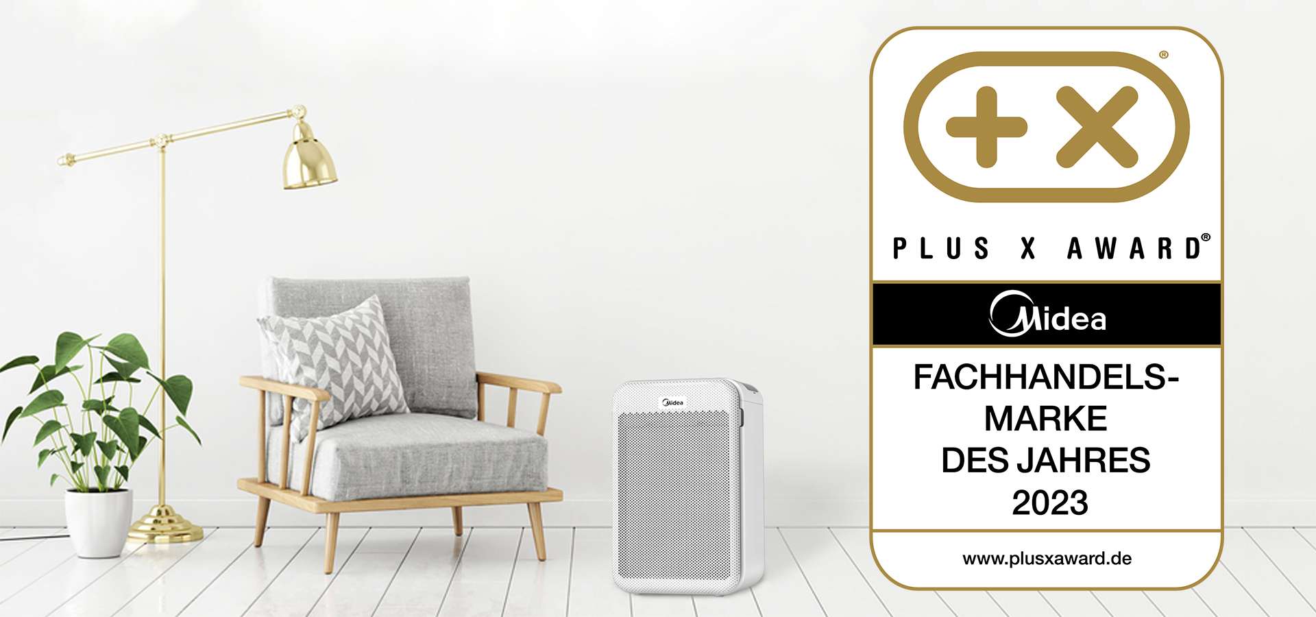 Plus X Award für Midea